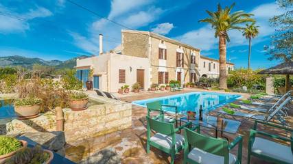 Villa in Selva, Mallorca Inselmitte für 7 