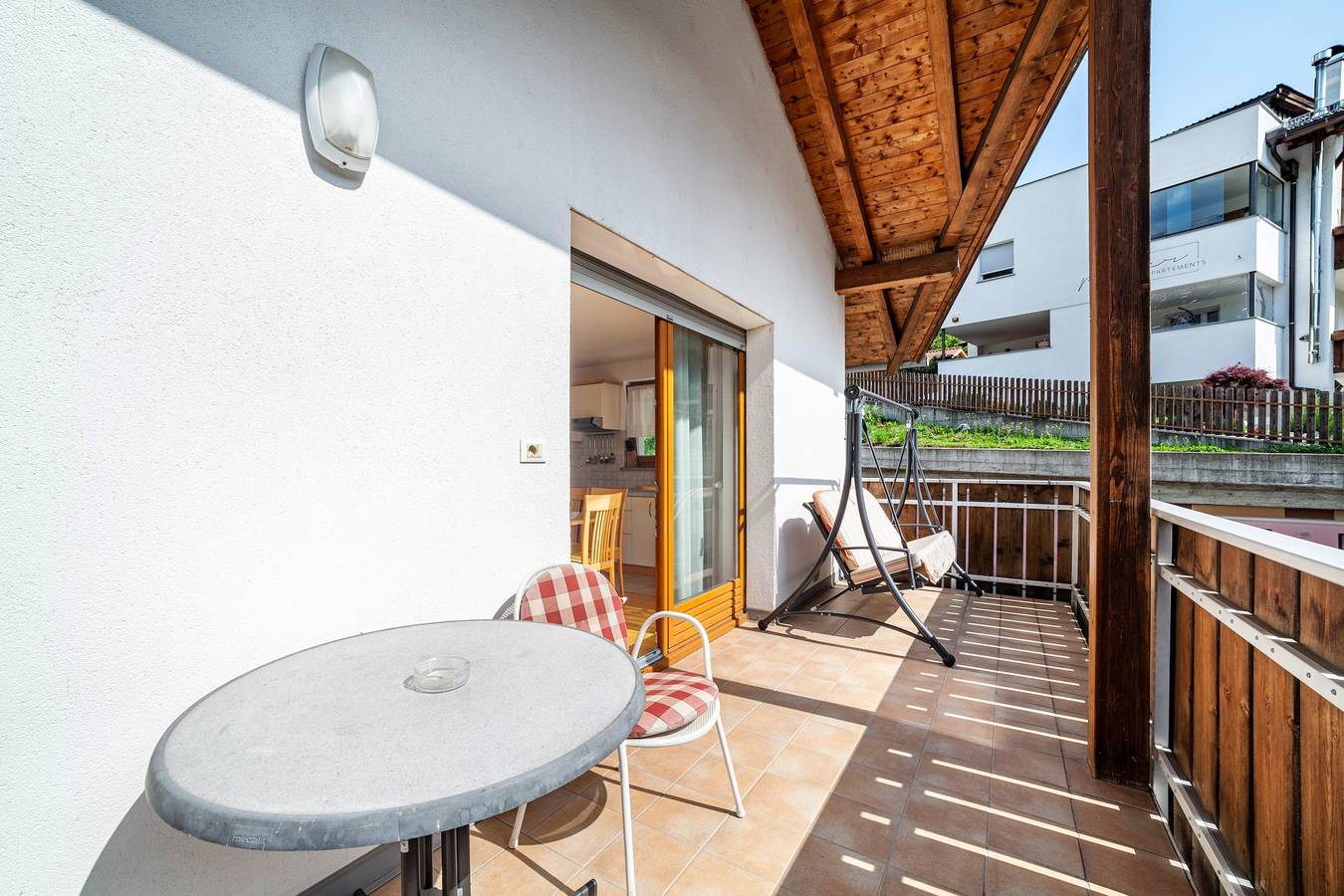 Ganze Wohnung, Ferienwohnung "Sonnegg" mit Bergblick, Balkon und Wlan in Saltaus, St. Martin in Passeier