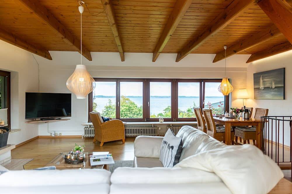 Erholungsurlaub mit Meerblick, Sauna & Kamin direkt an der Flensburger Förde in Langballig, Flensburger Förde