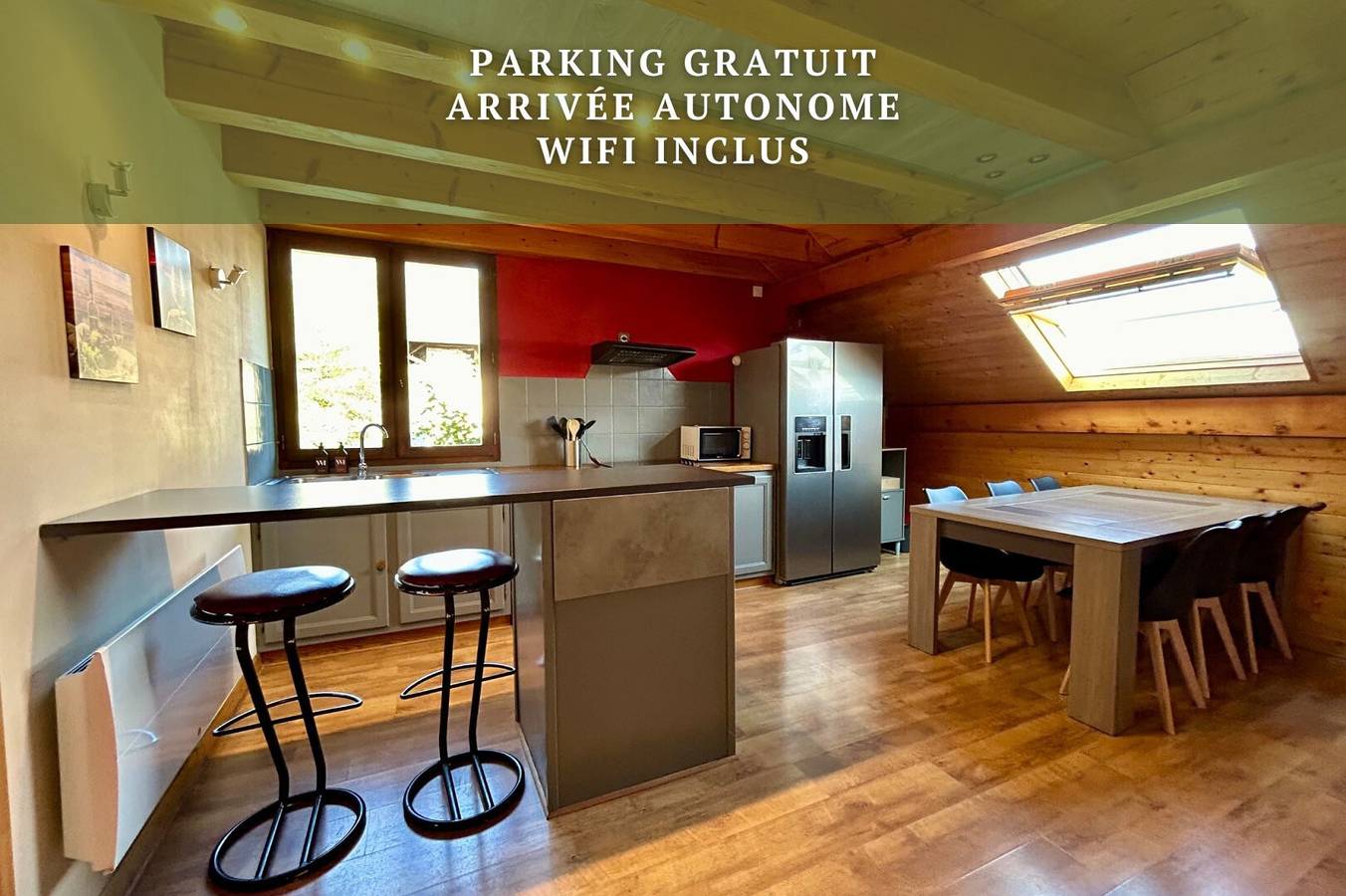 Appartement entier, Chez fred 201 - parking wifi- clg savoie in Saint-Pierre-d'Albigny, Région de Chambéry