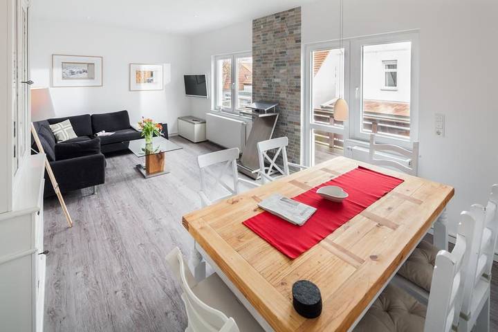 Ferienwohnung für 6 Personen, mit Balkon/Terrasse auf Norderney