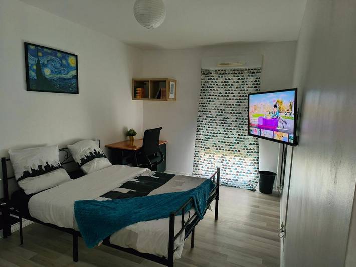 Cottage pour 2 personnes, avec balcon à Pierrefitte-sur-Seine