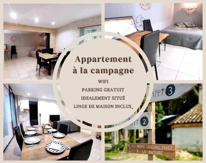 Appartement entier, Appartement - Parking - Wifi - 1 à 6 pers - in Barsac, Région de Langon