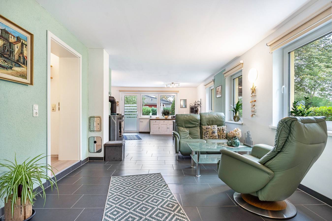 Ganze Wohnung, Ferienwohnung 'Prerow Am Deich - Ferienwohnung 1' mit Privatterrasse und Wi-Fi in Prerow, Fischland - Darß - Zingst