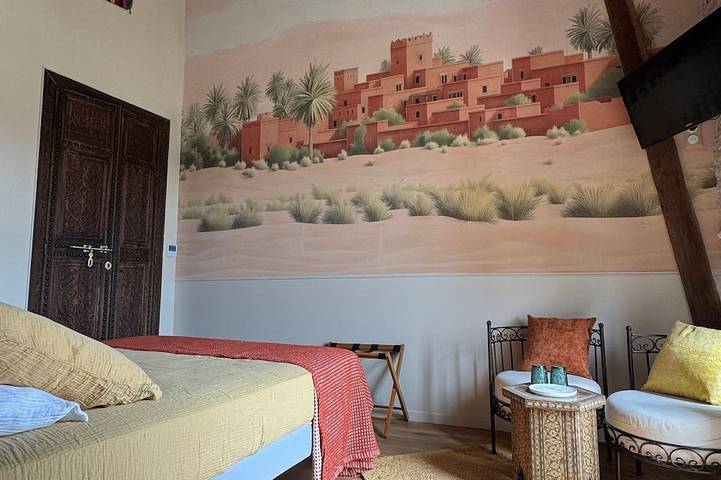 Chambre d’hôte pour 2 personnes à Mirebeau
