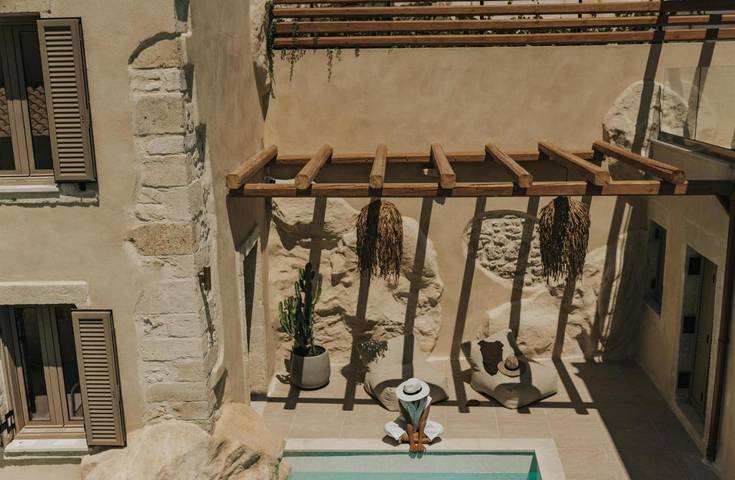 Appart’hôtel pour 2 personnes, avec piscine et jardin