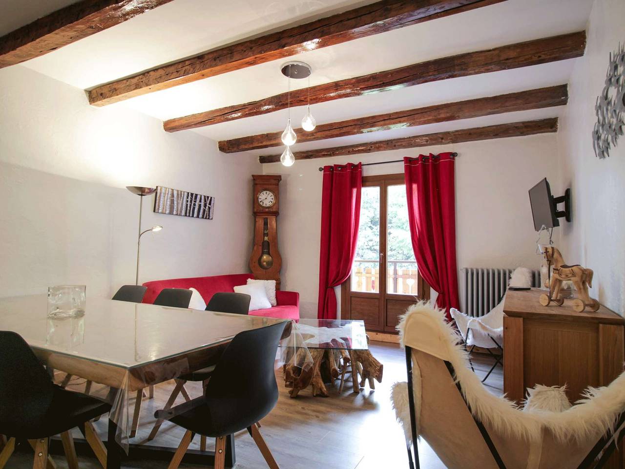Ganze Wohnung, Zentrales Apartment, Haustiere Ok - 6 Pers. in Valloire, Region Saint-Jean-de-Maurienne