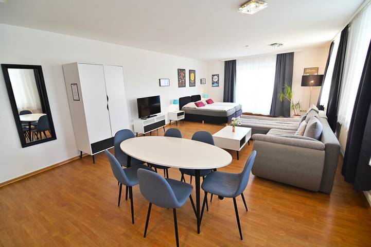 Ferienwohnung für 6 Personen, mit Balkon und Ausblick