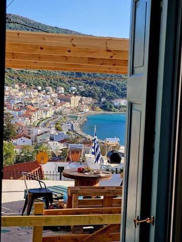 Gîte pour 3 personnes, avec jardin et vue dans Samos (Grèce)