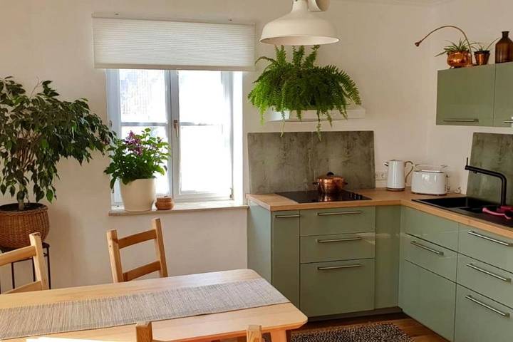 Ferienwohnung für 4 Personen, mit Balkon und Ausblick in Markt Nordheim