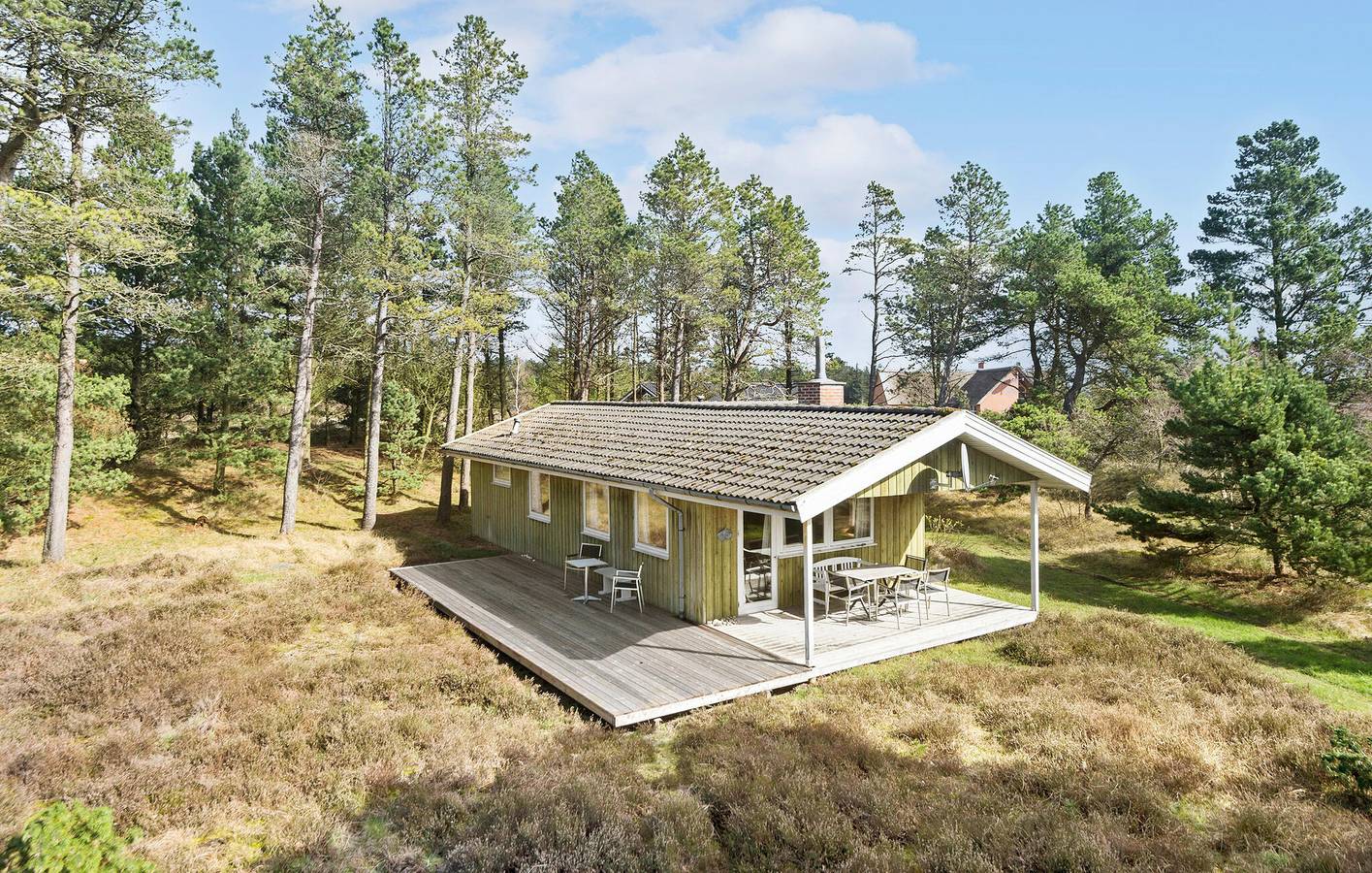 Feriehus for 6 personer med have in Sønderstrand, Tagholm