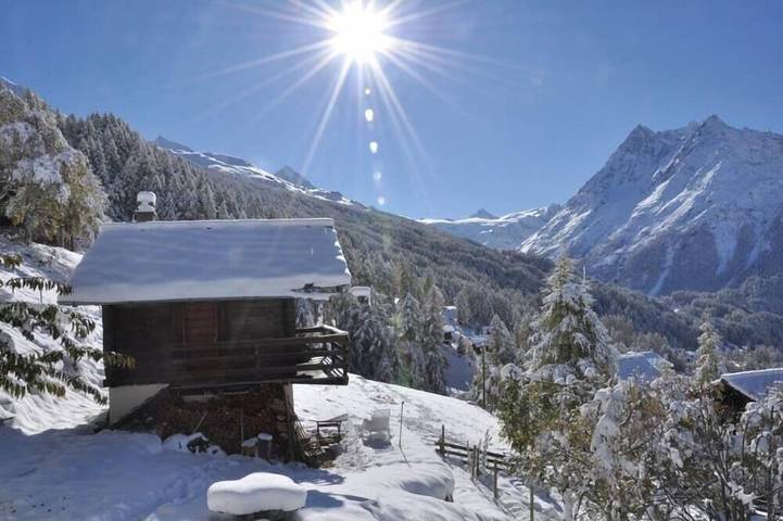 Chalet für 4 Personen, mit Balkon und Garten - 1