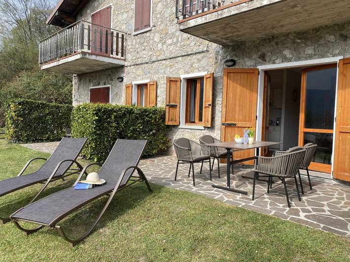 Ferienwohnung für 4 Personen, mit Garten und Seeblick sowie Terrasse, mit Haustier am Idrosee - 4