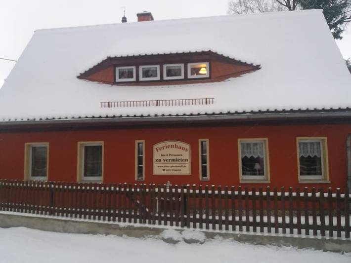 "Mandauhäusel" mit Sauna in Hainewalde, Zittauer Gebirge