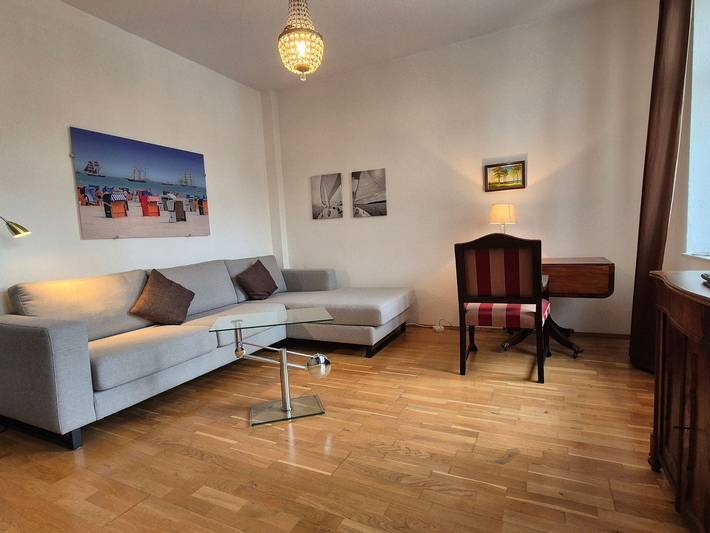 Ferienwohnung für 2 Personen, mit Balkon in Warnemünde