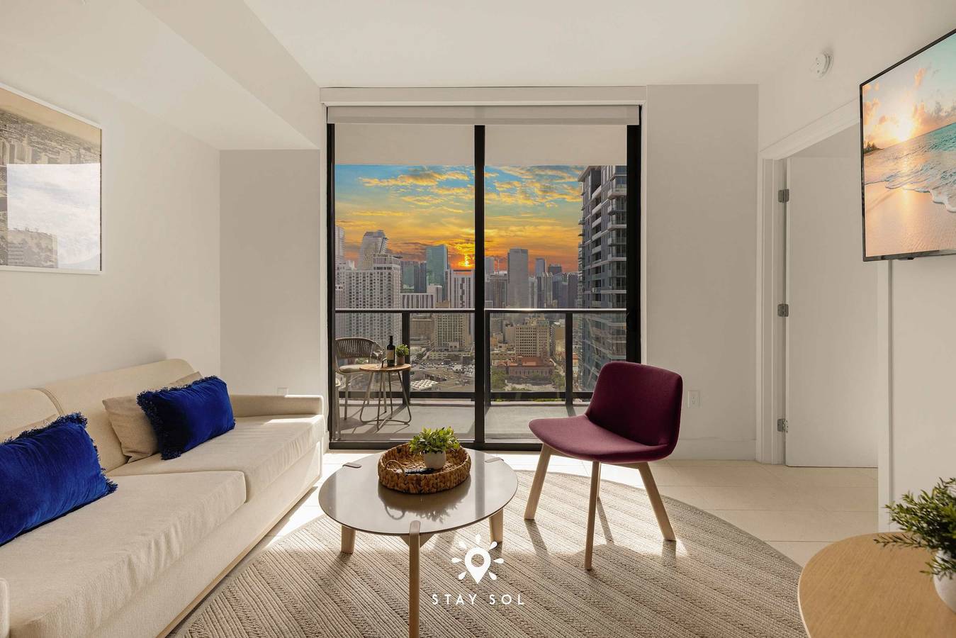 Ganze Wohnung, Ferienwohnung für 4 Personen mit Terrasse in Miami, Florida