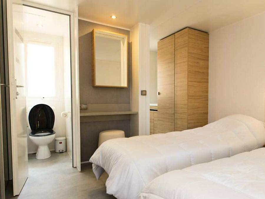 Camping Campo di Mare - Mobilhome 6 personas - 3 Habitaciones 6 Personas Aire Acondicionado + Tv (4 adultos + 2 niños -12 años max) (Domingo) in Porto Vecchio, Distrito de Sartène