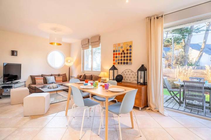 Gîte pour 4 personnes, avec jardin, animaux acceptés dans Plage Saint-Colomban - 4