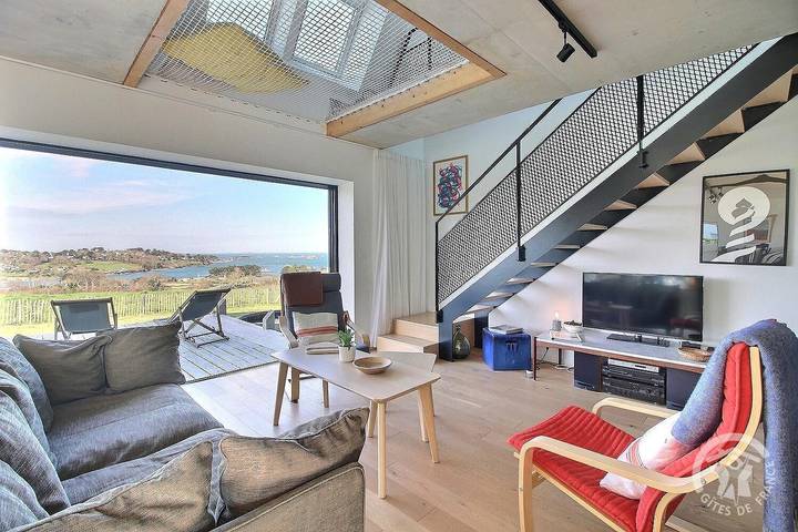 Gîte pour 7 personnes, avec sauna et jacuzzi ainsi que jardin et terrasse à Penvénan - 4