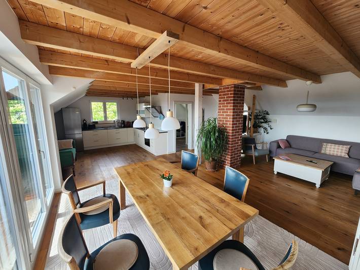 Ferienwohnung für 4 Personen, mit Balkon und Garten sowie Seeblick in Bodolz - 2
