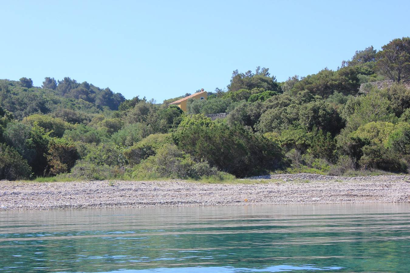 1-Zimmer-Haus mit Terrasse und Meerblick Bucht Studencic, Losinj K-3263 in Cunski, Kvarner Inseln