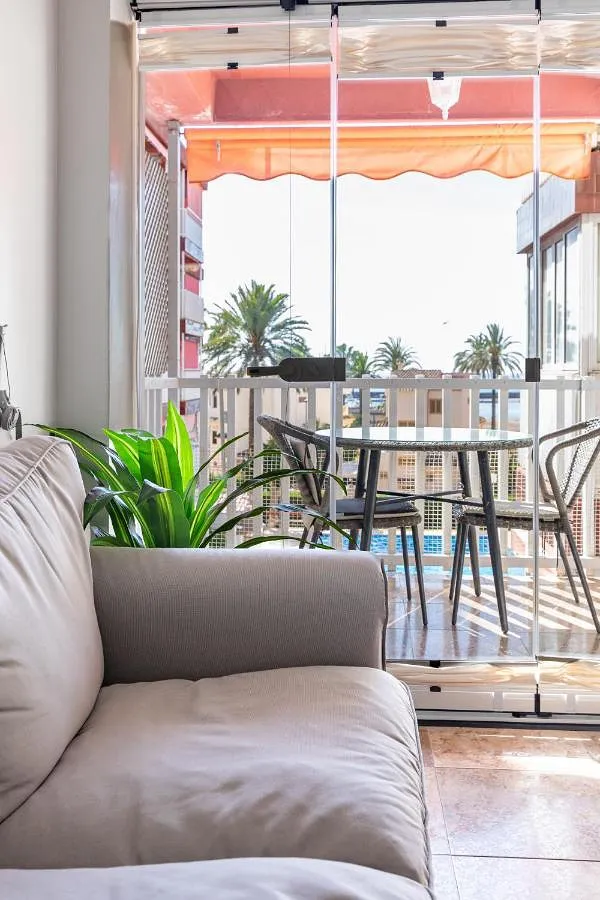 Apartamento de vacaciones para 4 personas, con jardín y vistas además de piscina y terraza - 1