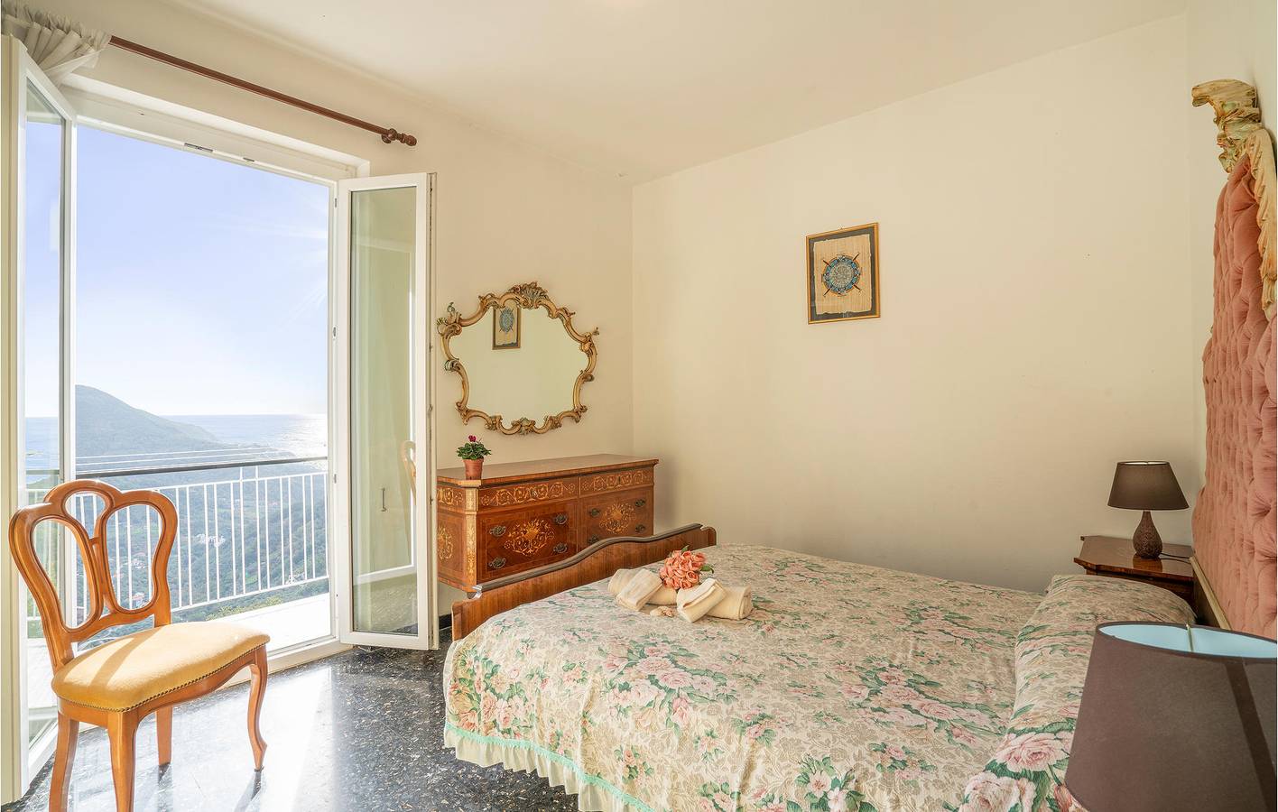 Appartamento intero, Appartamento con vista mare: Cucina, Internet, 3 Letti in Bracco (Moneglia), Moneglia