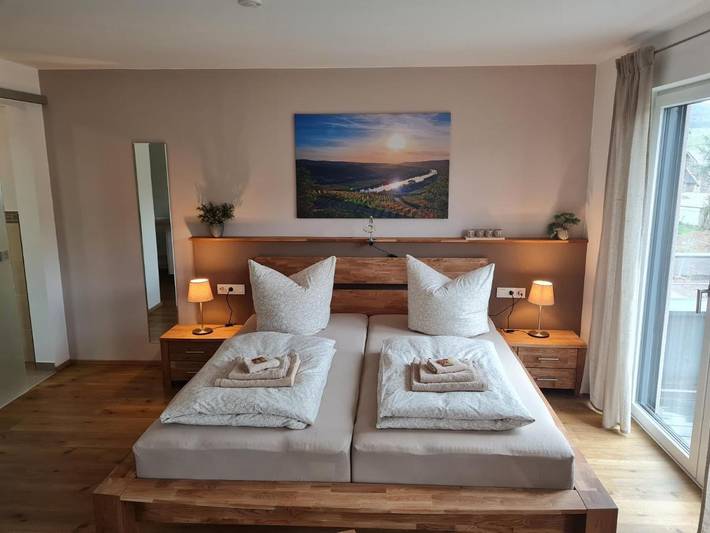 Ferienwohnung für 3 Personen, mit Terrasse und Garten sowie Ausblick in Brauneberg - 3