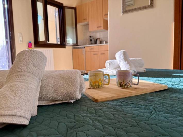 Hôtel pour 2 personnes, avec Terrasse et Jardin ainsi que Piscine et Vue
