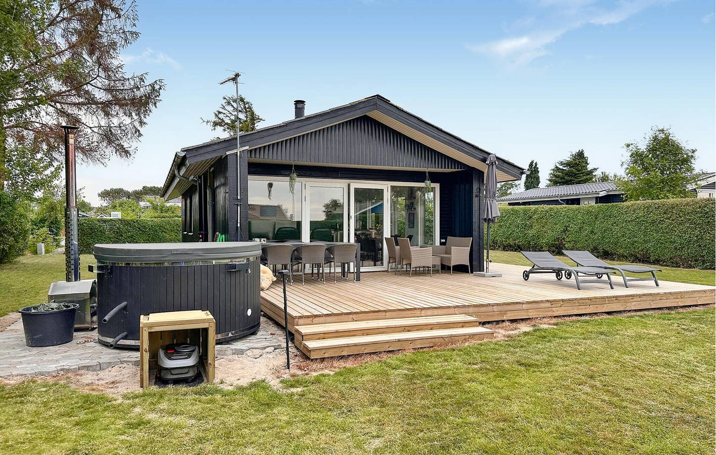 Ferienhaus für 4 Personen mit Terrasse in Skåstrup Strand, Kleiner Belt