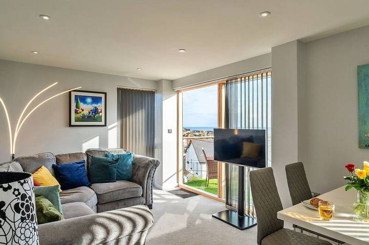 Apartment for 4 people, with balcony in Teignmouth