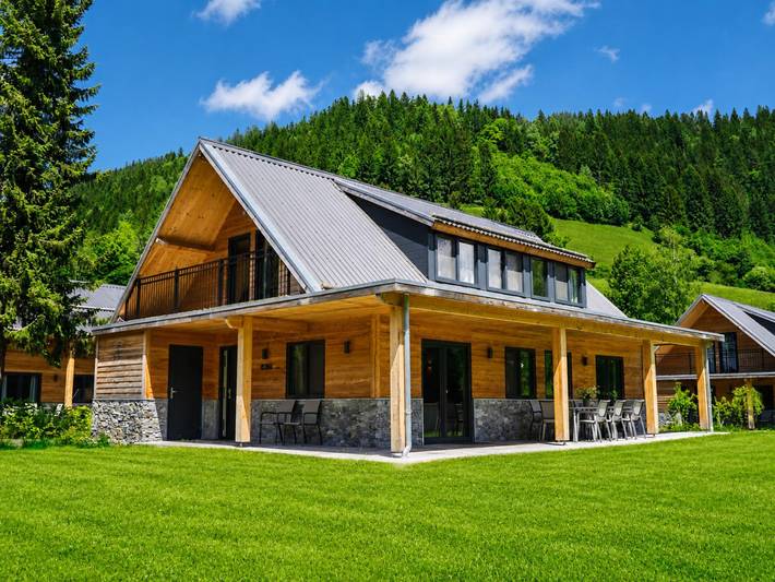 Chalet für 8 Personen, mit Balkon und Garten sowie Sauna, mit Haustier - 1
