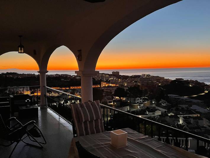 Villa Bella Vista with panoramic views and private pool private pool in Torremuelle, Benalmádena