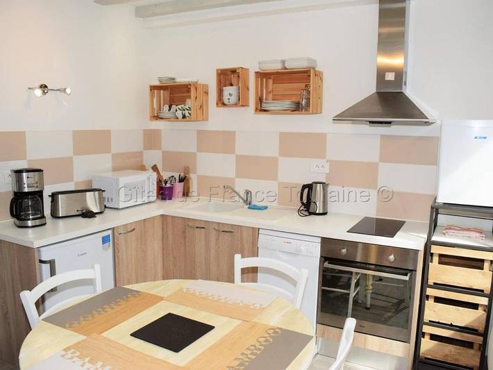 Location de vacances pour 4 personnes, avec terrasse et jardin, animaux acceptés à Limeray - 3