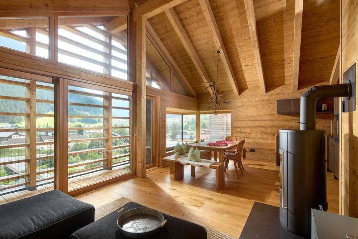 Vakantieappartement voor 7 personen, with Balkon and Terras as well as Tuin and Sauna in Gaschurn