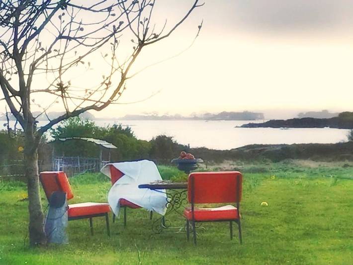 Ferienhaus für 4 Personen, mit Terrasse und Garten sowie Ausblick in Saint-Pol-de-Léon