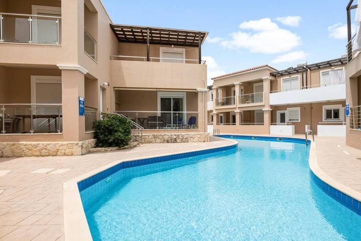Villa für 4 Personen, mit Balkon und Pool, kinderfreundlich in Chania und Umgebung - 2