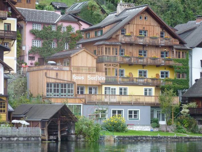 B&b per 2 persone, con Balcone e Terrazza nonché Giardino e Sauna a Hallstatt
