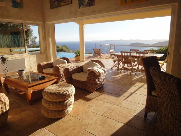 Villa pour 9 personnes, avec terrasse et piscine à Rayol-Canadel-sur-Mer
