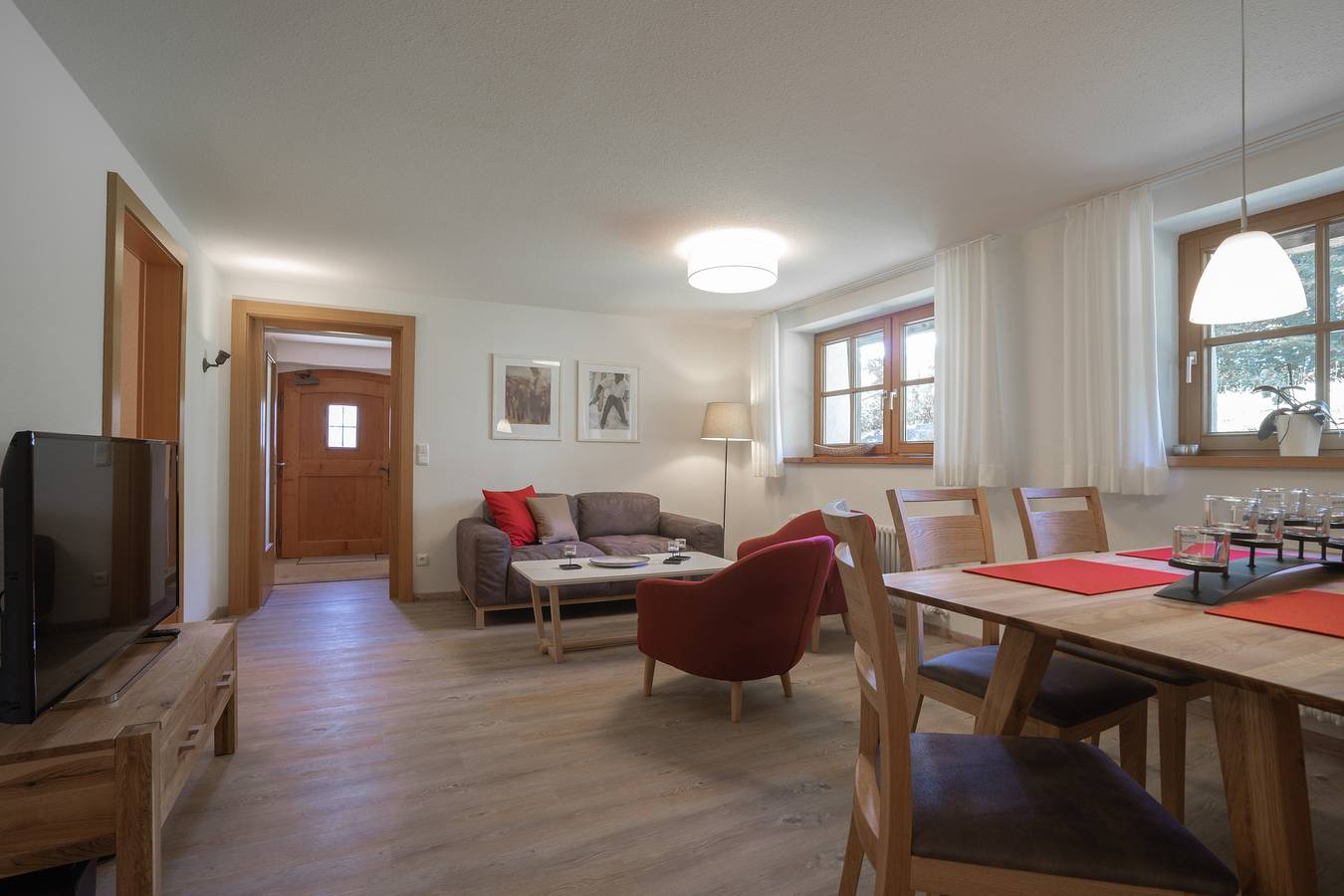 Ganze Wohnung, Bergsteiger in Oberstdorf, Bayerisch Schwaben