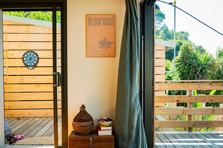 Location de vacances pour 6 personnes, avec vue ainsi que jardin et bassin pour enfant dans Plage du Pin de Galle - 3