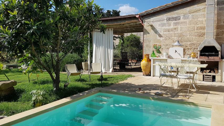 Appartamento per 5 persone, con piscina e terrazza in Minervino di Lecce