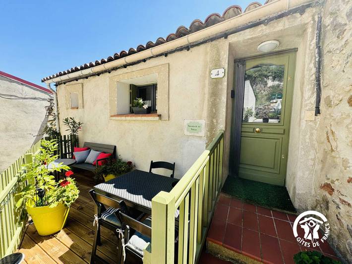 Gîte pour 2 personnes, avec Terrasse et Jardin