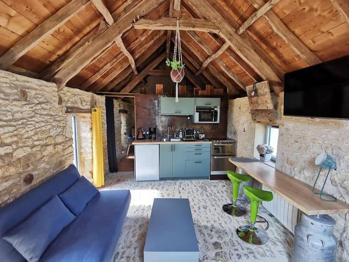 Maison de vacances pour 3 personnes, avec jardin et vue - 1