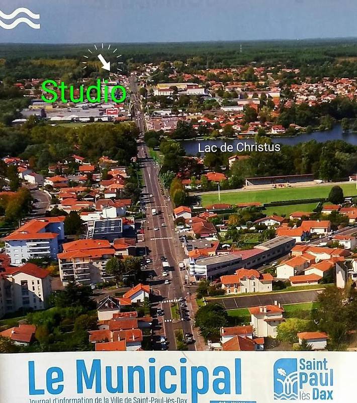 Gîte pour 3 personnes, avec jardin et vue, animaux acceptés à Saint-Paul-lès-Dax - 2
