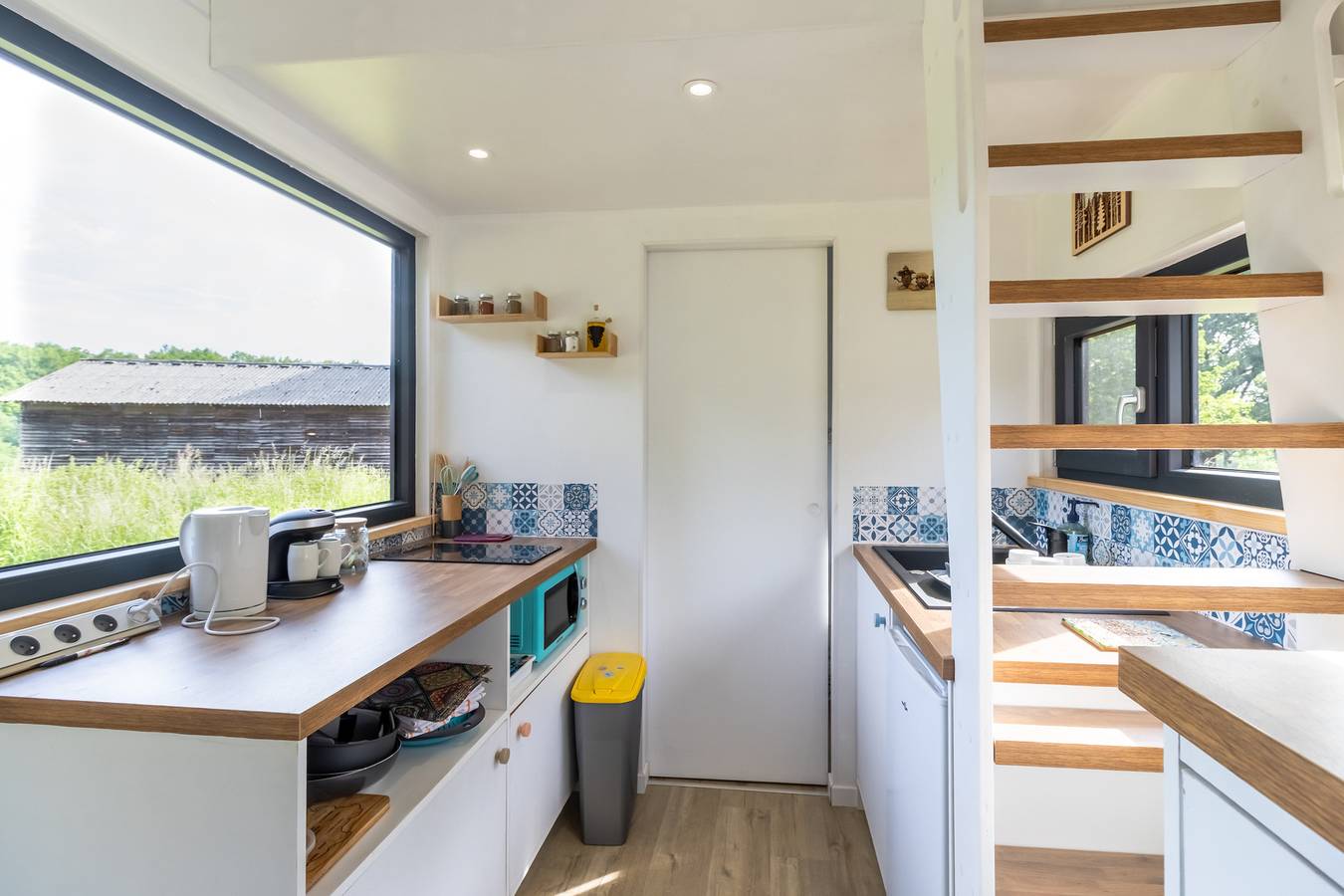 Appartement de vacances entier, Tiny House à Saint-Cernin-de-l'Herm - Piscine partagée & séjour relaxant pour 4 personnes in Saint-Cernin-de-l'Herm, Périgord Noir