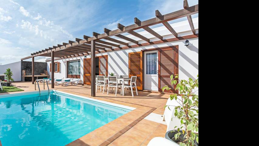 Casa de vacaciones para 6 personas, con terraza y piscina - 1