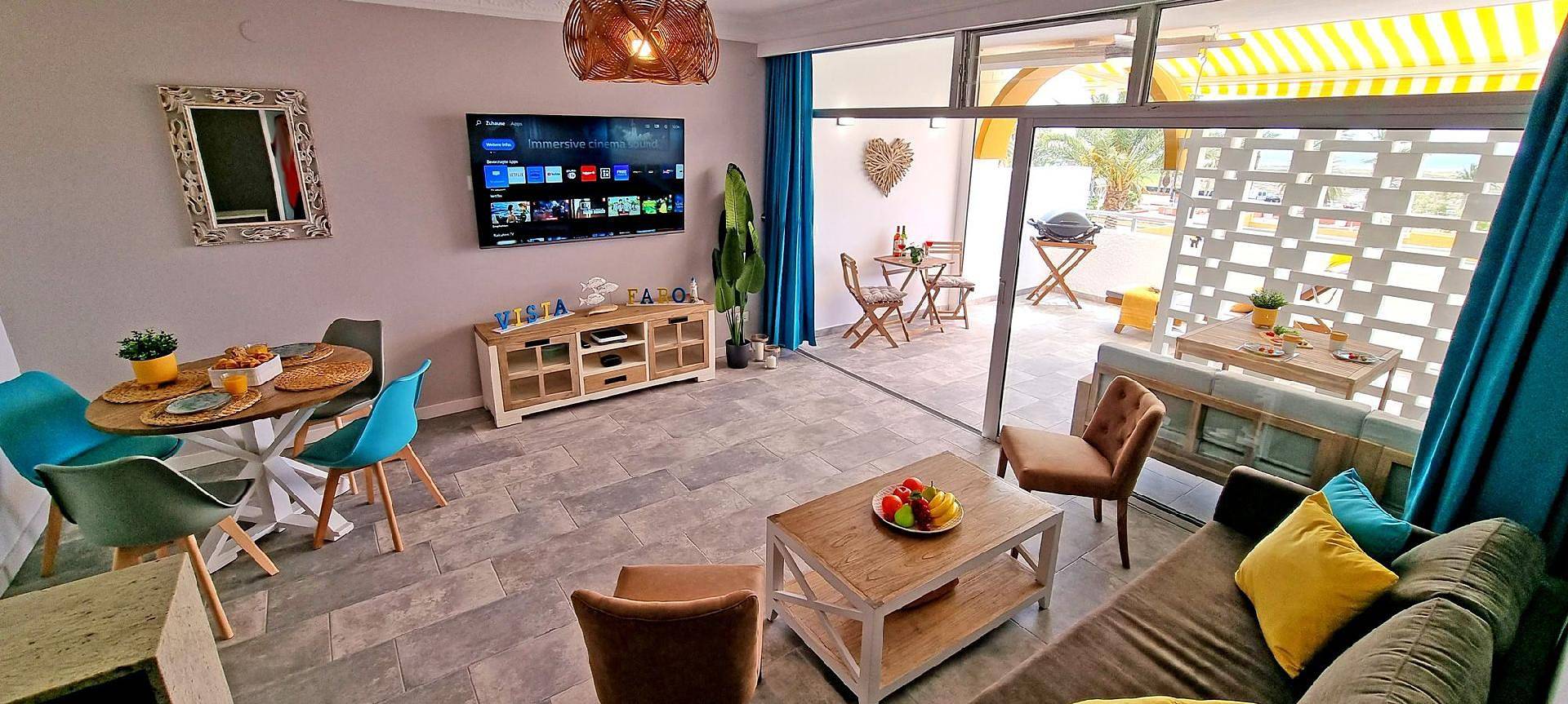 Ganze Ferienwohnung, Ferienwohnung Vista Faro, Morro Jable, Meerblick in Solana Matorral, Pájara