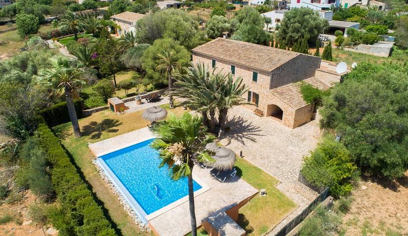 Finca für 6 Personen, mit Terrasse und Garten sowie Pool in s'Horta - 2