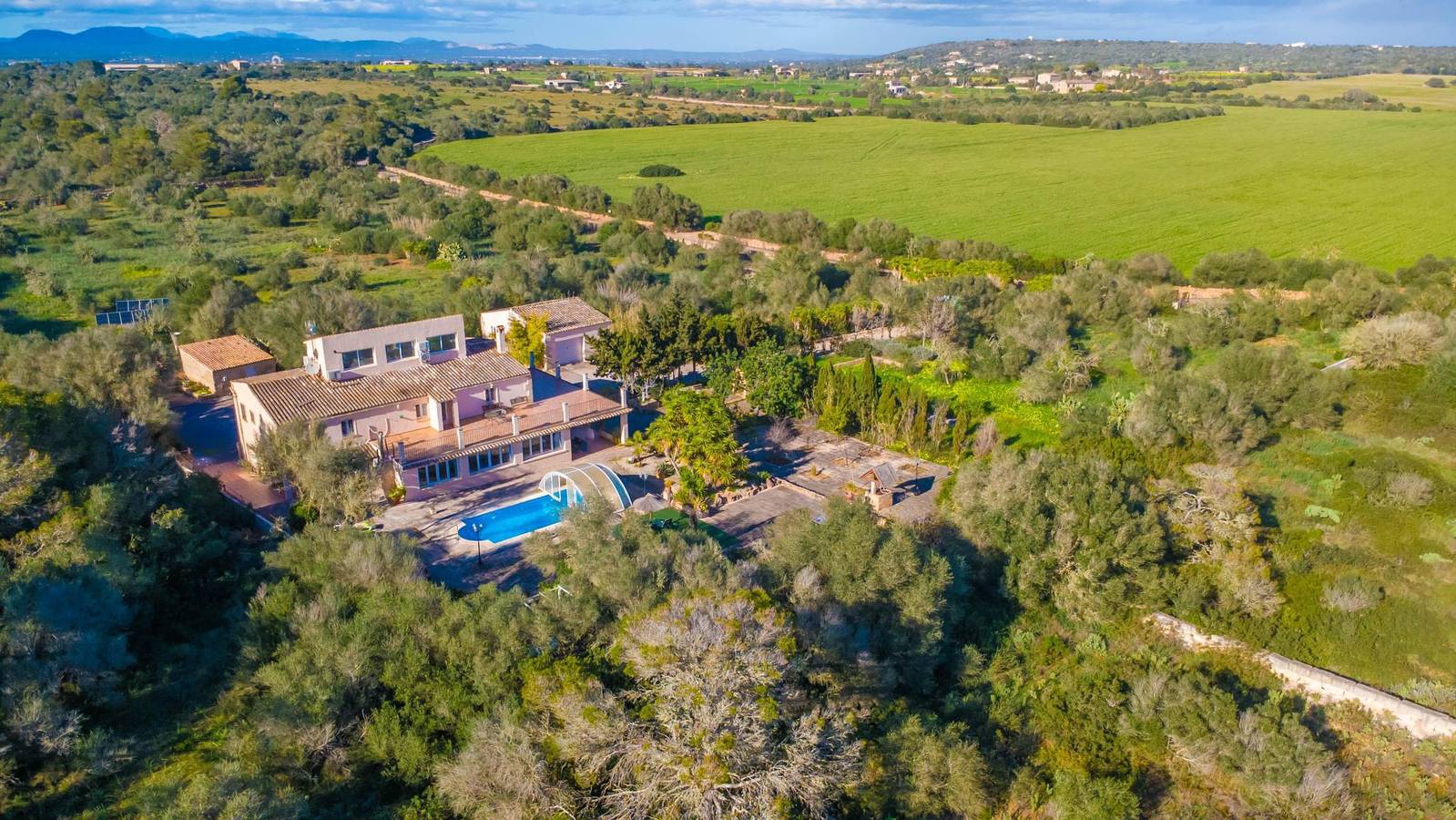 Can Somni - Charmantes Haus, 10 Minuten vom Strand entfernt, mit privatem Pool und kostenloses Wlan in Ses Salines, Mallorcas Küste